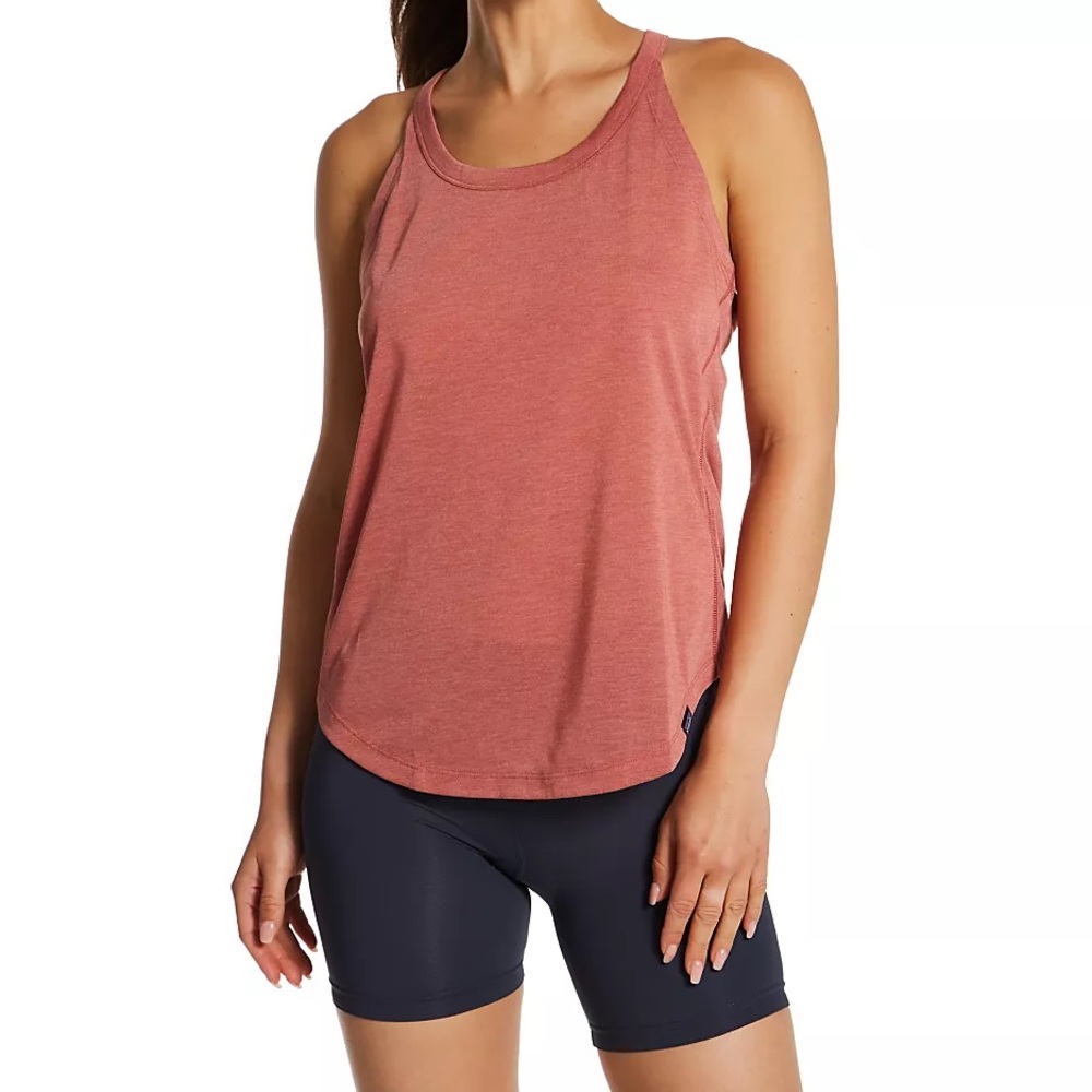 Patagonia Capilene Cool Trail Pink Cross Back Tank Top Women’s Hiking Climbing